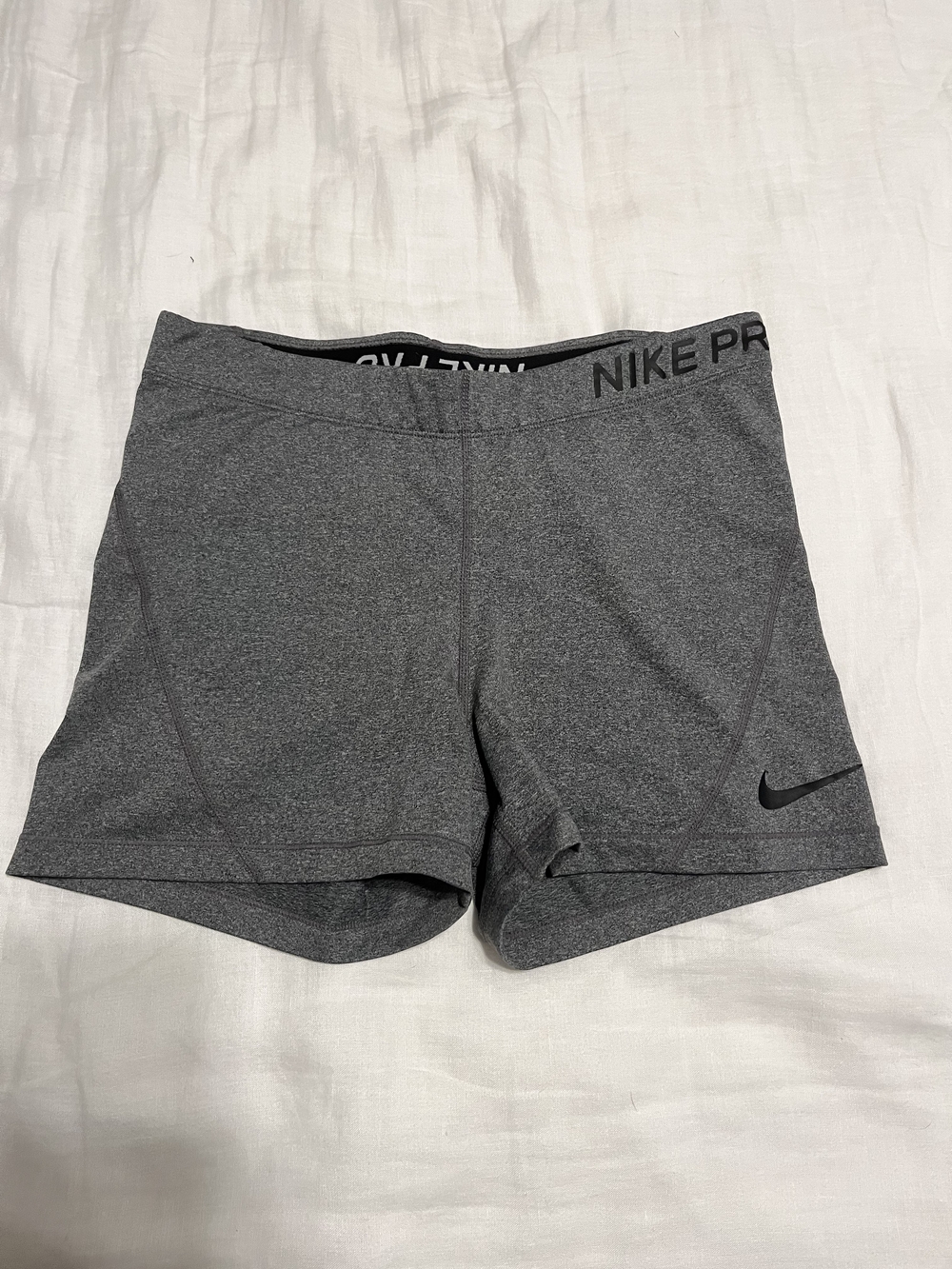 Nike Women's Gray Athletic Shorts